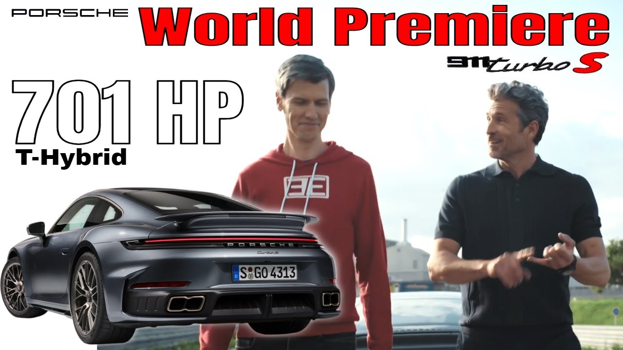 New 2026 Porsche 911 Turbo S World Premiere With Patrick Dempsey