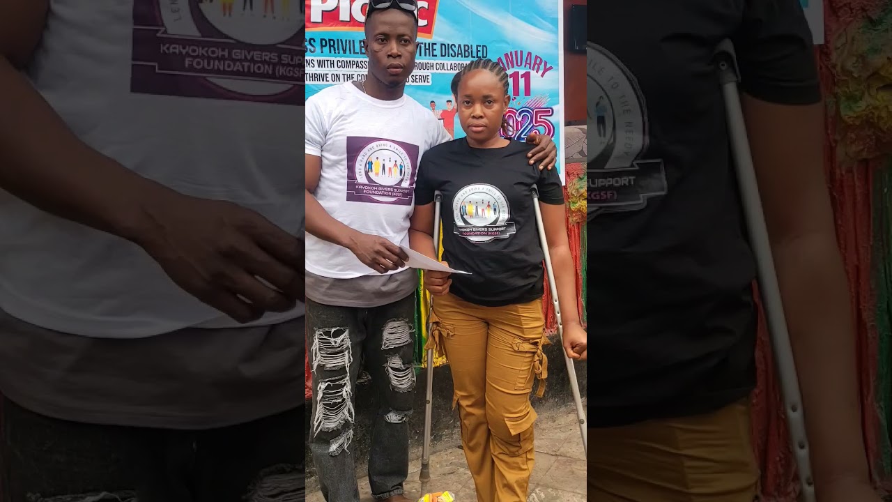 Kayokoh givers support foundation New year picnic for the less privilege and disabilities 😌