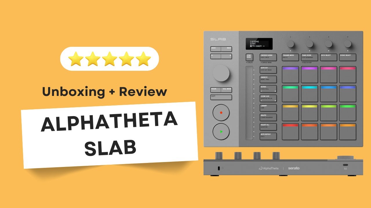 🎛️ AlphaTheta SLAB Review: Así es el nuevo controlador oficial para Serato Studio