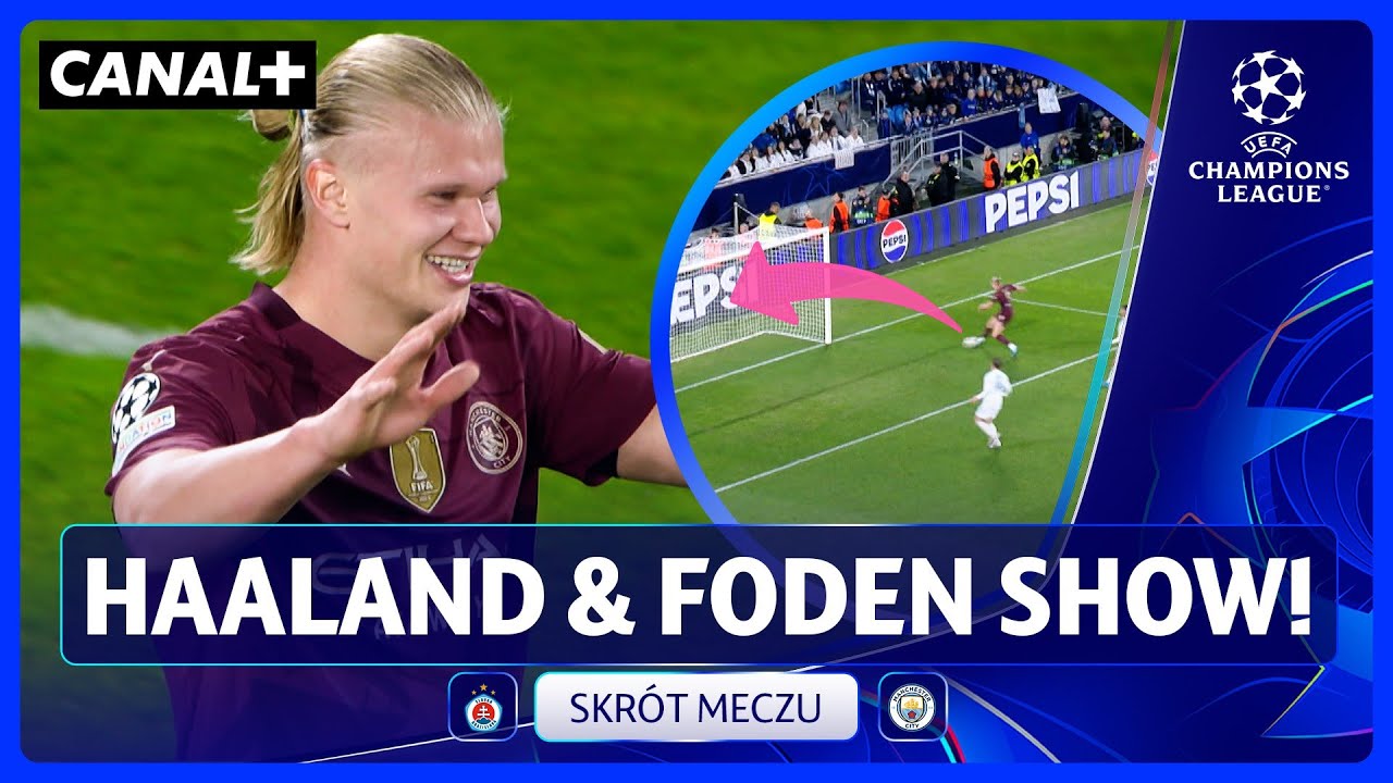 BOLESNA LEKCJA FUTBOLU! SLOVAN - CITY, SKRÓT MECZU