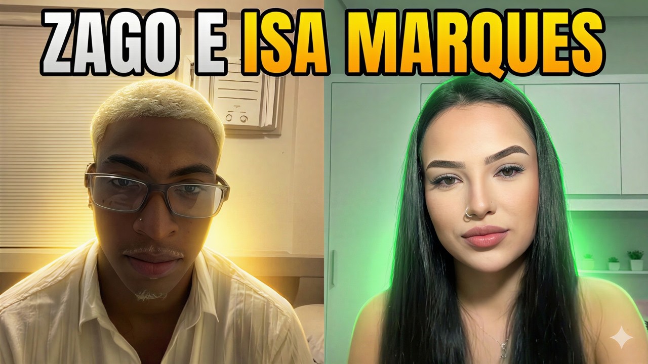 ZAGO E ISA MARQUES CONVERSANDO! ZAGO LIVE VOID