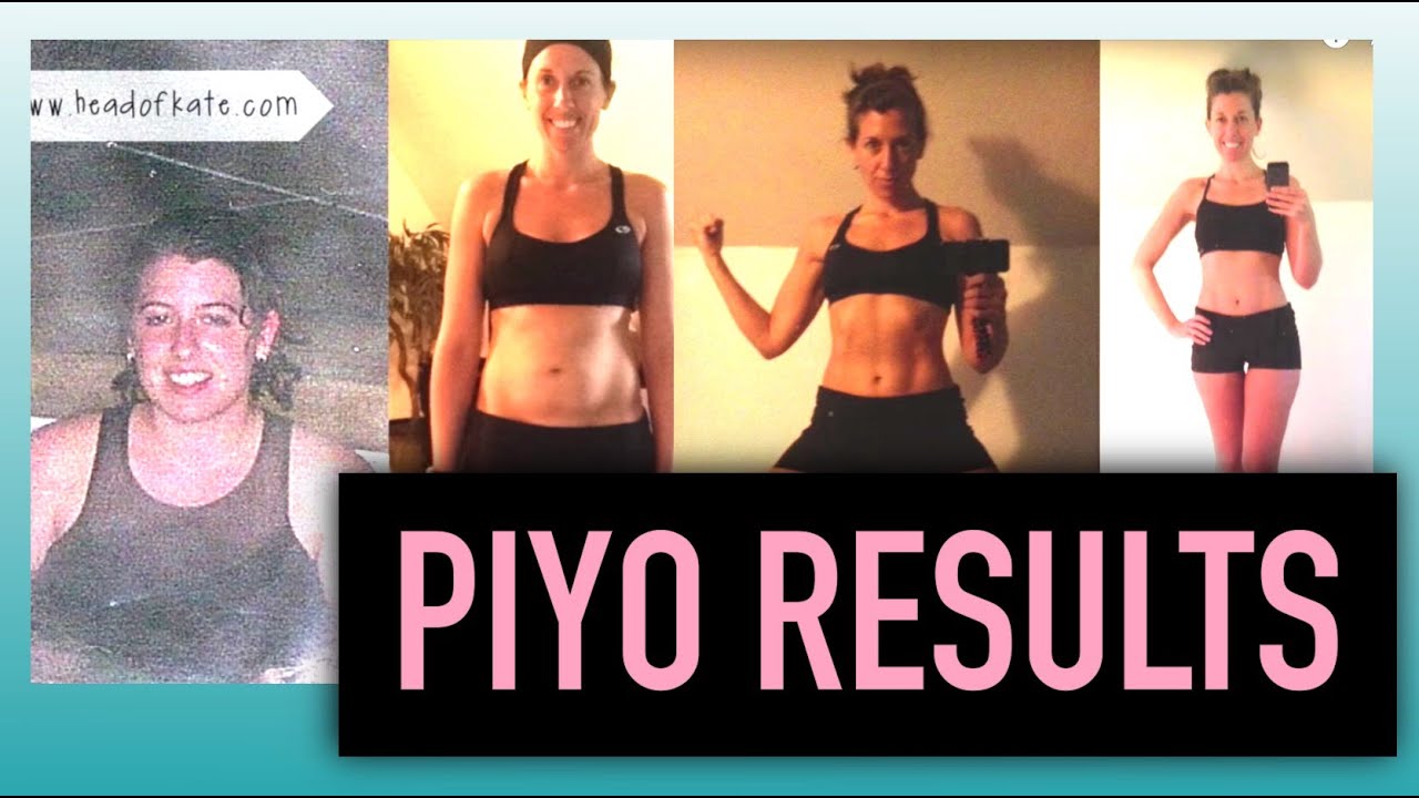 Kate McDee's Piyo Results