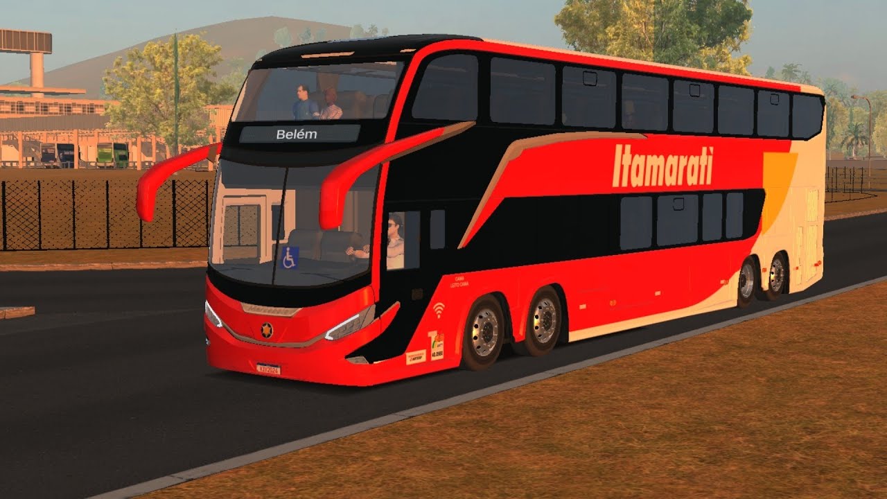 Marcopolo G8 1800_DD - world bus driving simulator | Realistic Gameplay 