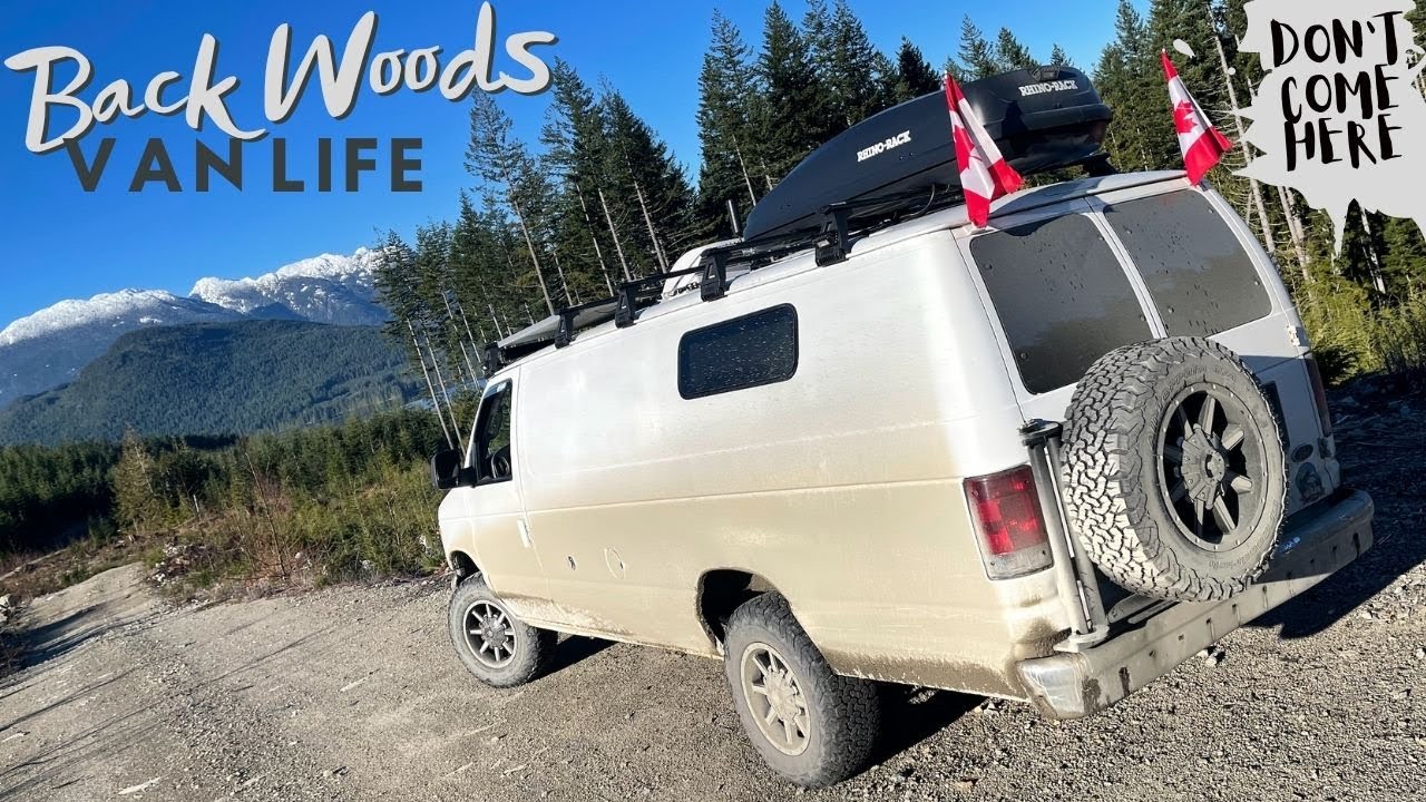 Shhhh I Didn’t Tell You About This Place | Camper Van Living In The Back Woods