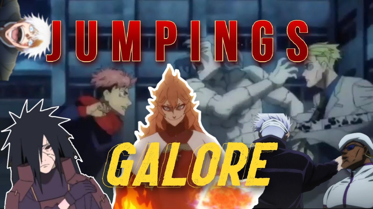 The greatest jumpings in anime compilation