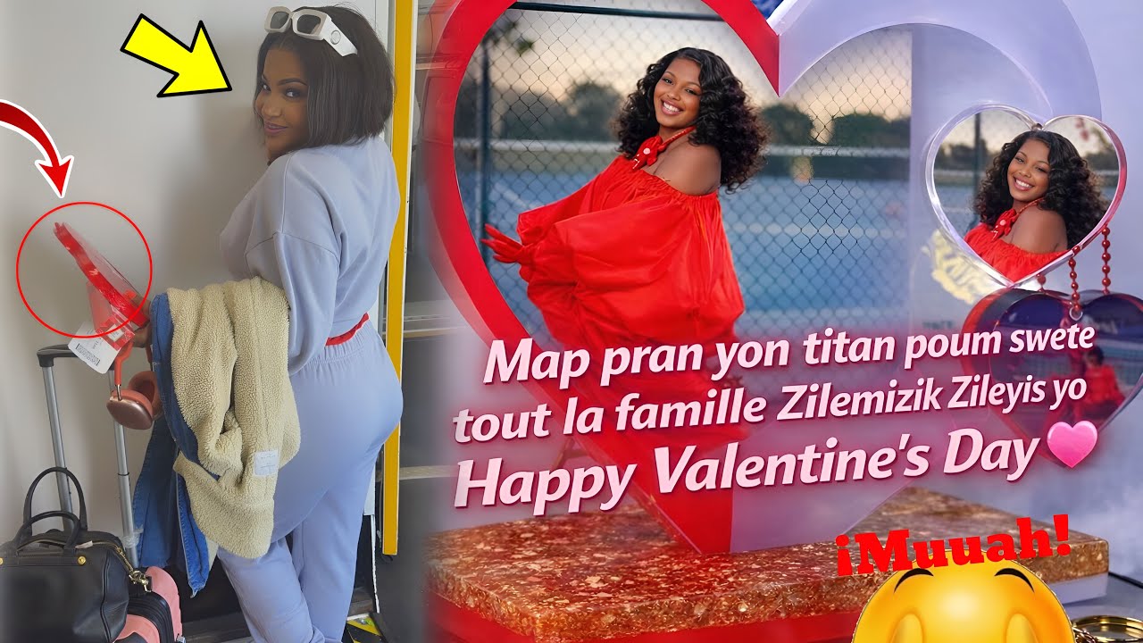 ANIE ALERTE SEZI FANATIK LI YO AK YON MESAJ SAINT VALENTIN PLEN LANMOU 😍🌹|Gade Sa Li Di 😱