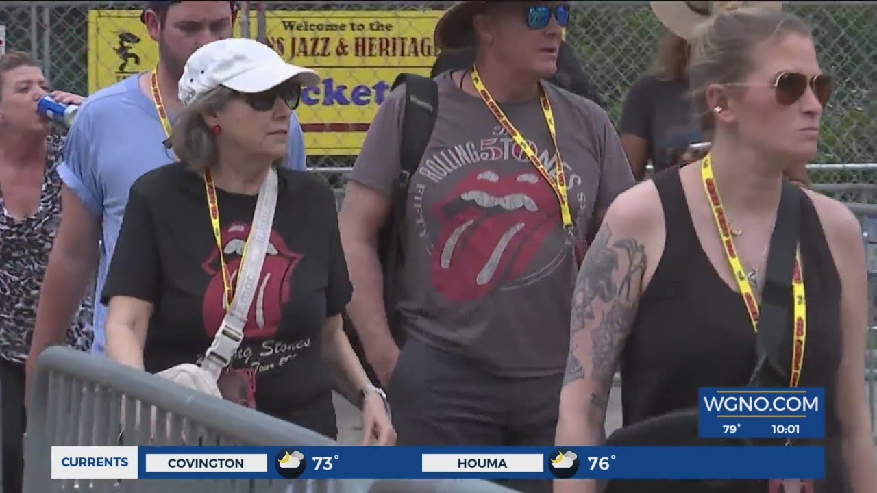 Rolling Stones rock on at Jazz Fest