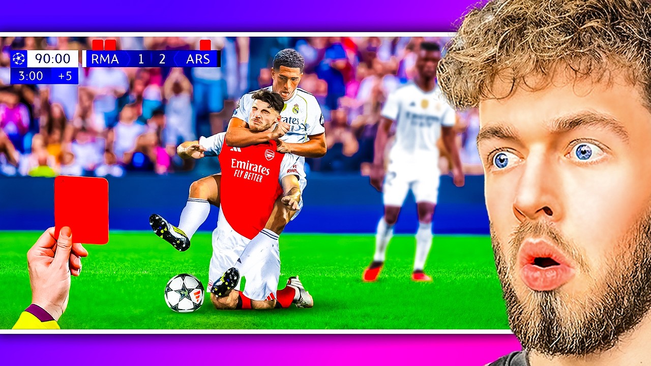 Červené Karty ve Fotbale!