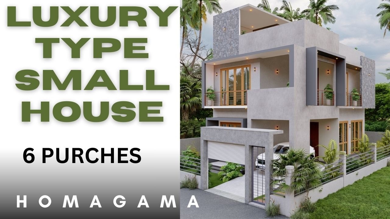 LUXURY TYPE  ඉන්න කැමති ඔයාට පර්චස් 06 ඉදිවන LUXURY TYPE නිවසක්