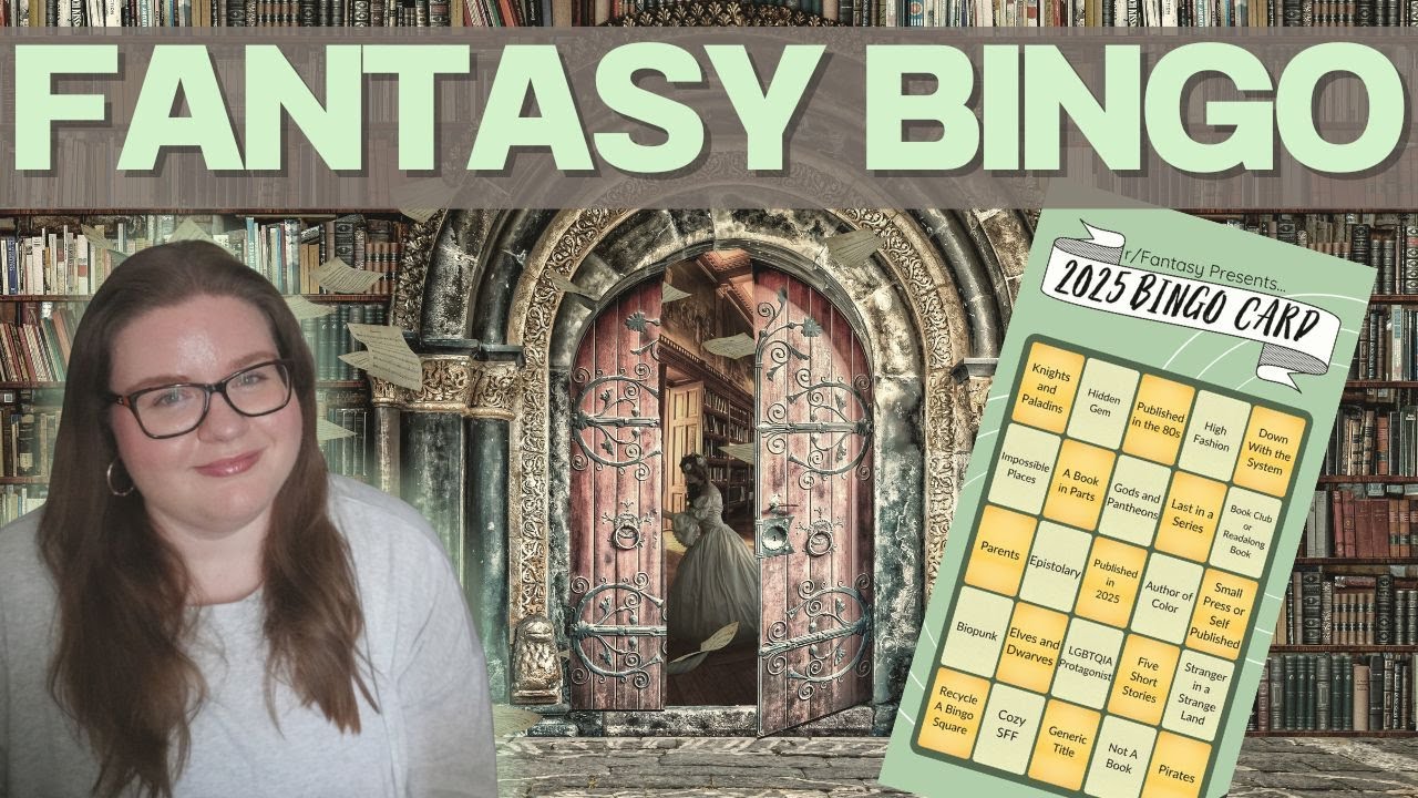 Fall update for my r/Fantasy 2025 bingo reading