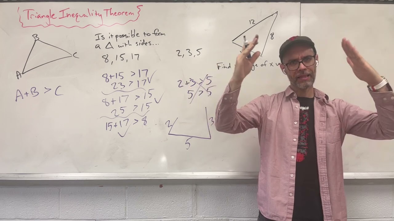Geometry - Triangle Inequality Theorem