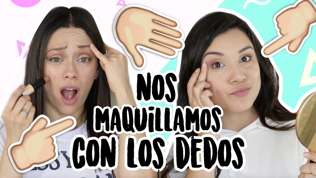 RETO ME MAQUILLO CON LOS DEDOS CON ROSY MCMICHAEL