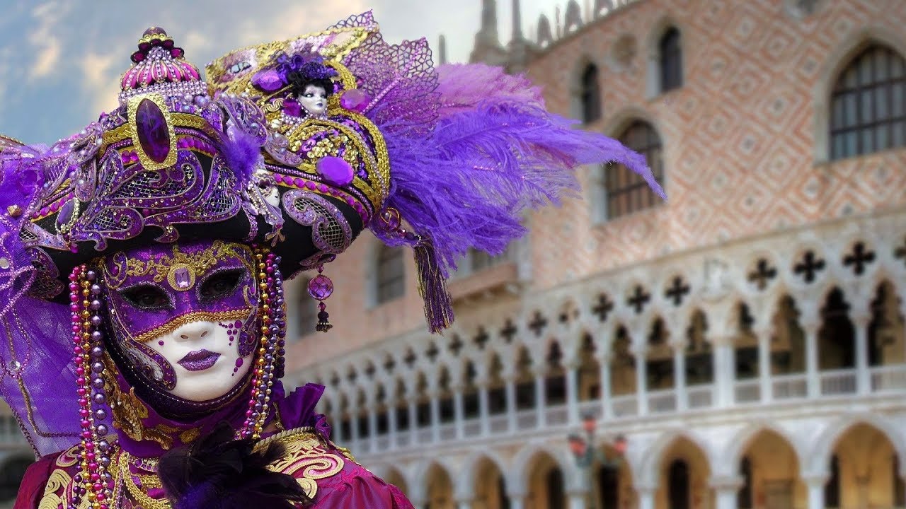 Experience the atmosphere of St Mark's Square during Carnival 2025