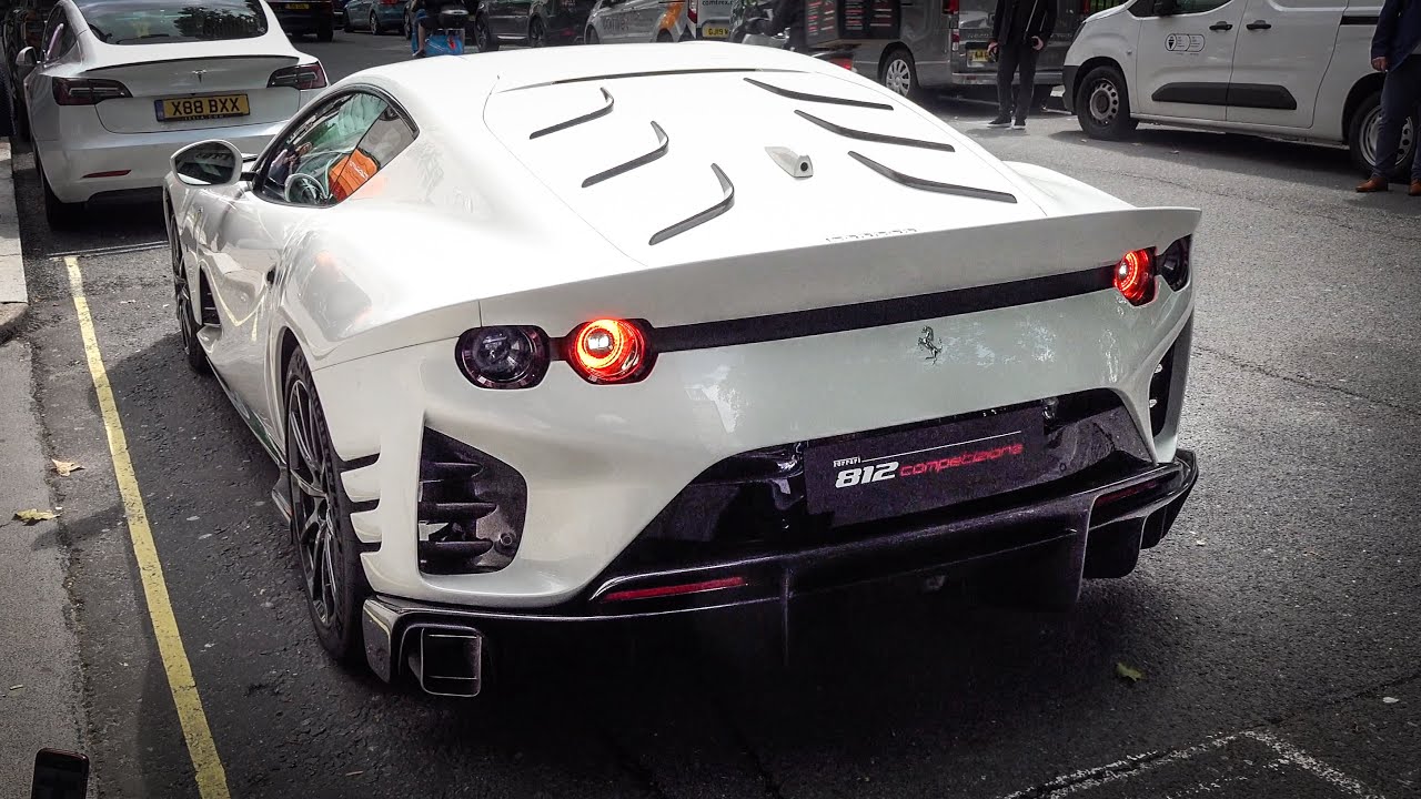 Ferrari 812 Competizione DRIVING in LONDON!!