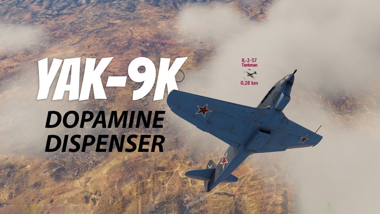 Максимальное количество дофамина с помощью Як-9К в воздушном аркадном режиме War Thunder #warthunder
