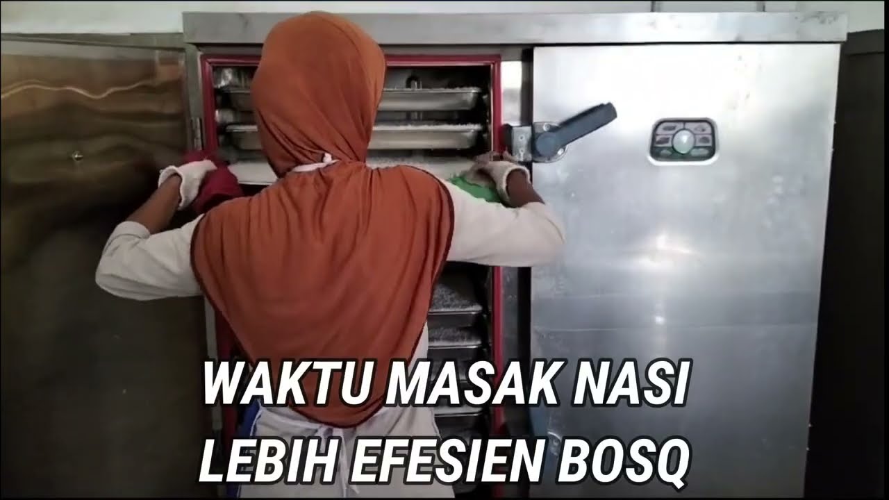 Solusi Penanak Nasi Kapasitas Besar | Bisa Sampai Ribuan Porsi Sekali Masak😲😍 #rice #steamer
