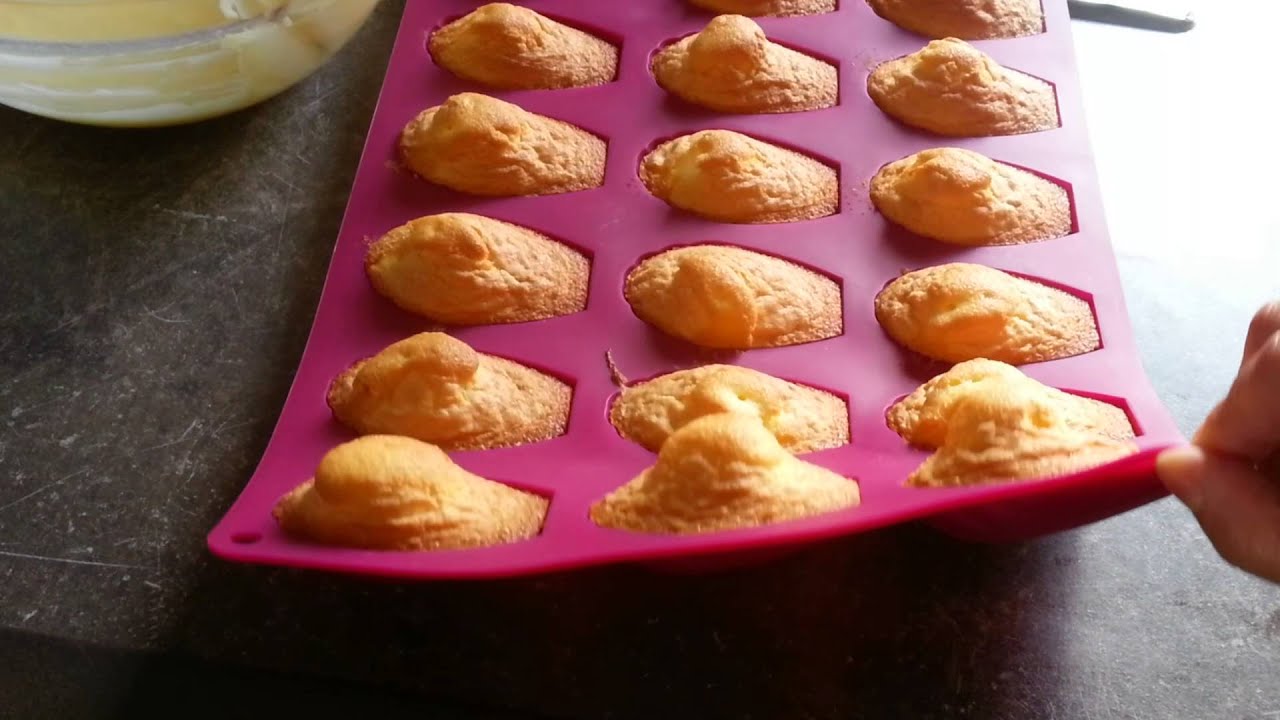 Madeleine à la Maïzena sans gluten