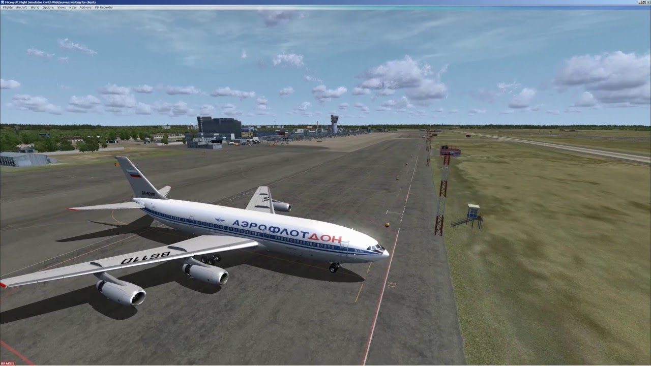 FSX | ИЛ 86 | IL86 | Полет с использованием И-21 (И -11) | Full flight | USSS - UNNT