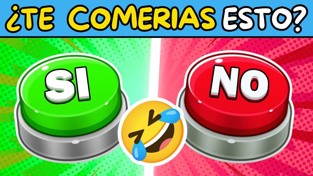 Si o No 🤣 | ✅ o ⛔ | Elige UN BOTON🔥- Trivia Quiz