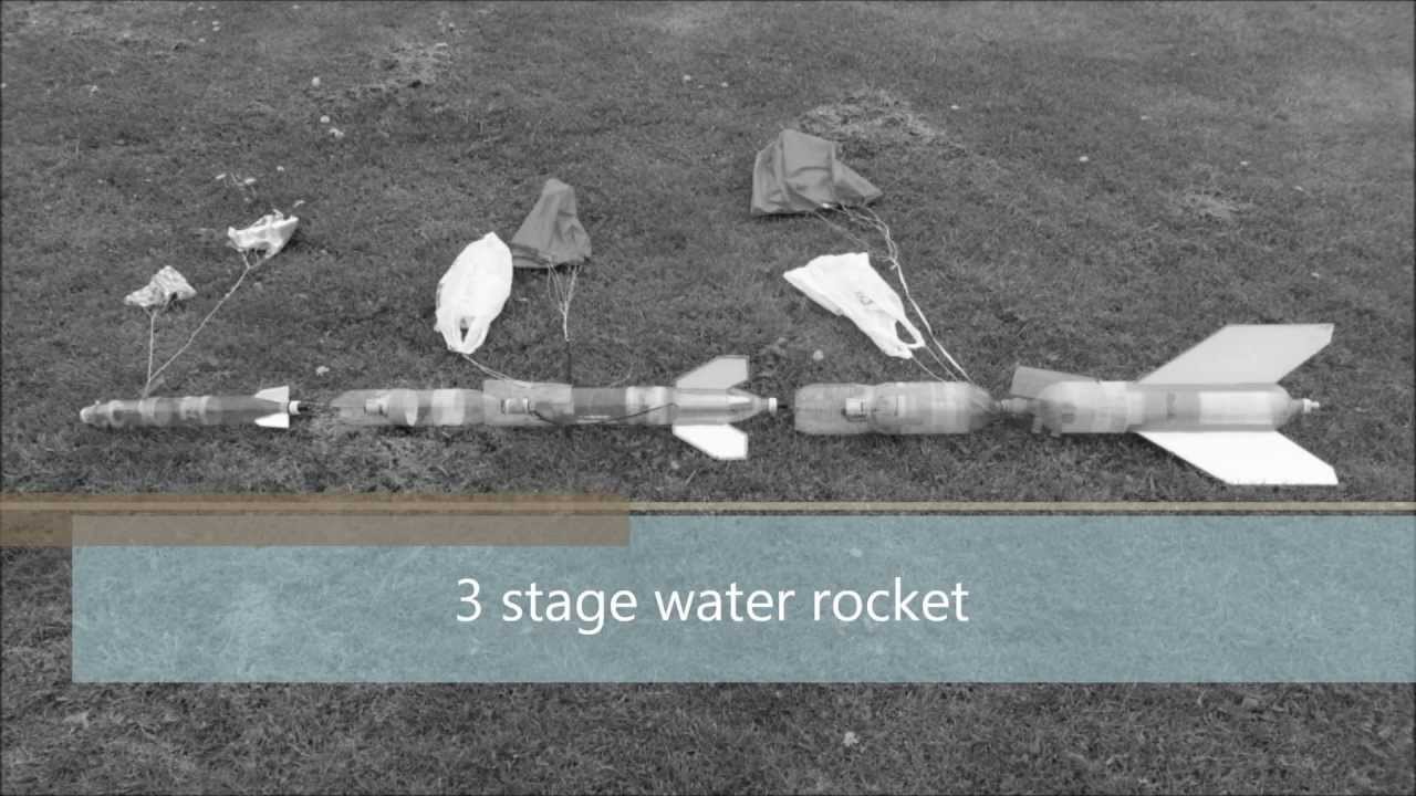 Water Rocket 6H.  (3 Stage)