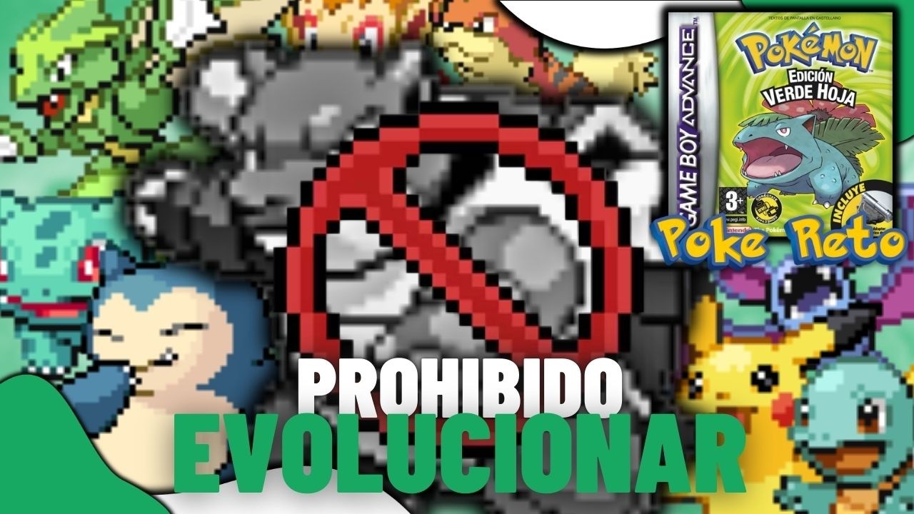 👑  ¿ME PUEDO PASAR POKÉMON VERDE HOJA SIN EVOLUCIONAR? - POKE RETO  👑