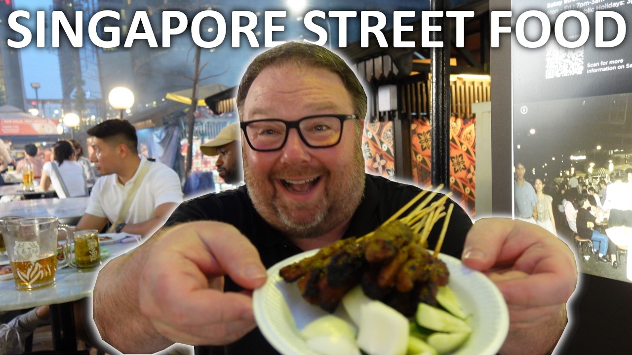 Exploring SINGAPORE STREET FOOD Paradise! (FULL DAY)