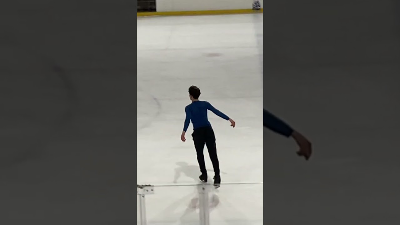 Ali Efe G&uuml;neş Antrenmandan  #buzpateni #iceskating #3axel #alladdin #artistikbuzpateni # artistic