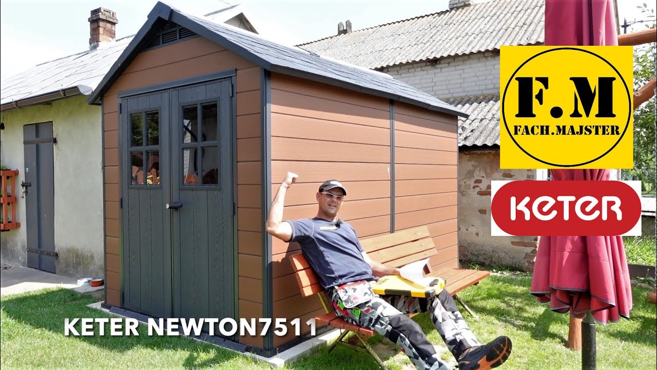 KETER NEWTON 7511 - OMÓWIENIE I ZAGOSPODAROWANIE