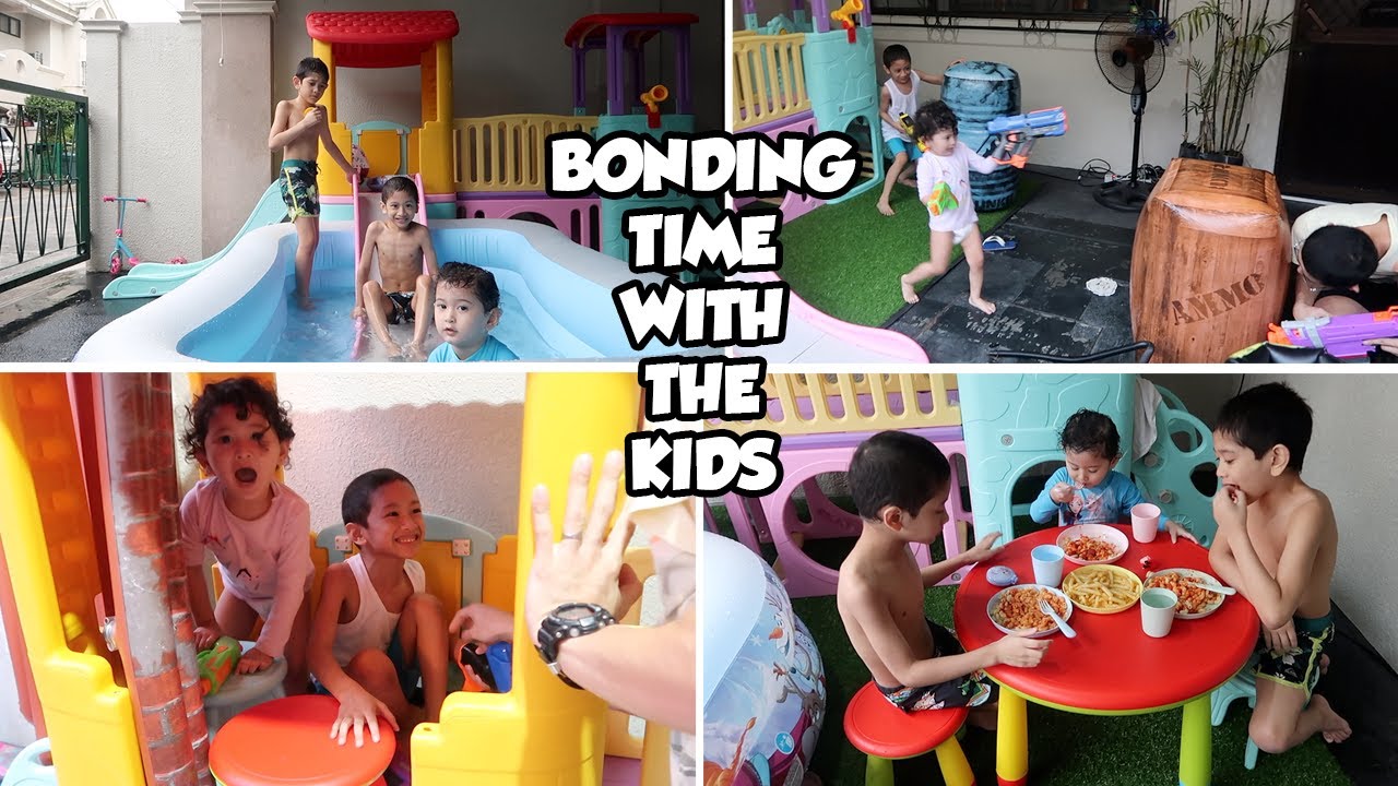 Gumawa si Dada ng Swimming Slide!!!