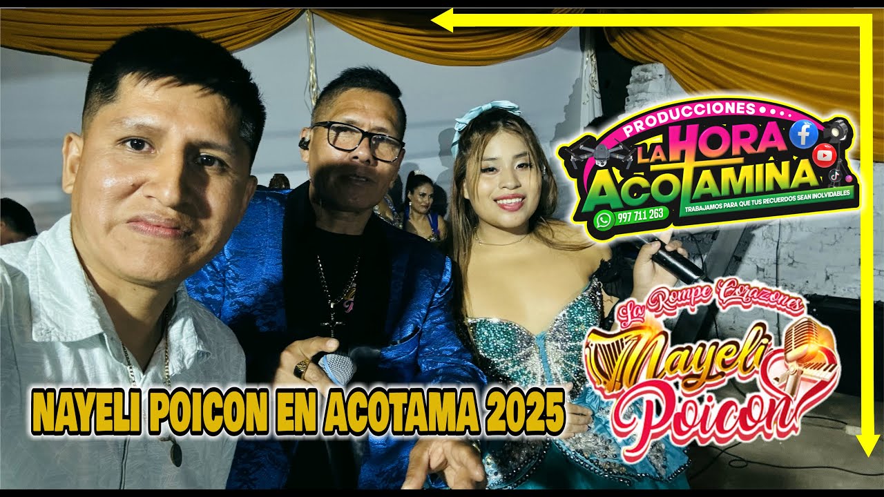 Nayeli Poicon - Mix Rompe Corazones (Concierto en vivo - Acotama)