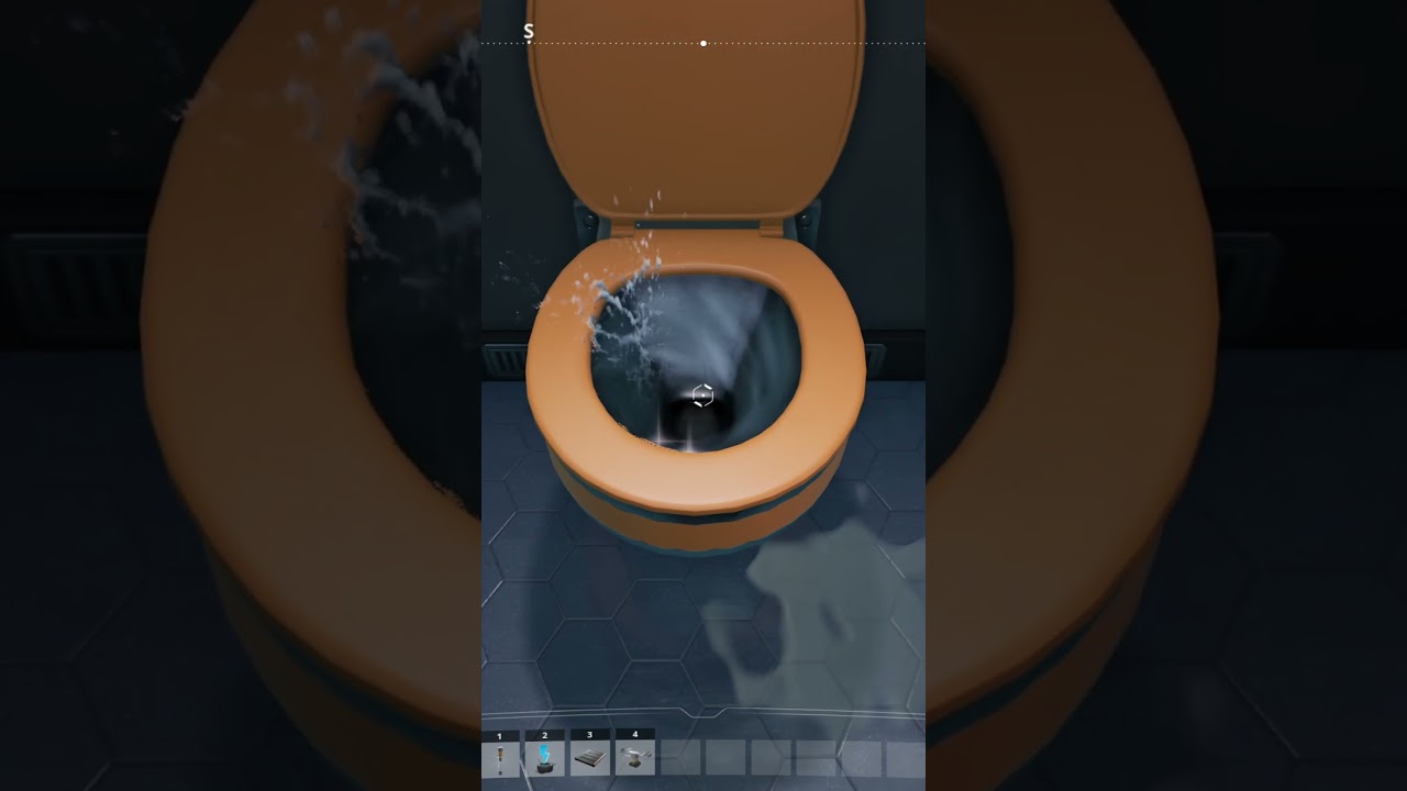 How to Flush #Satisfactory #Flush #JDPlays #ProjectAssembly #SeatDown  #gaming #clips