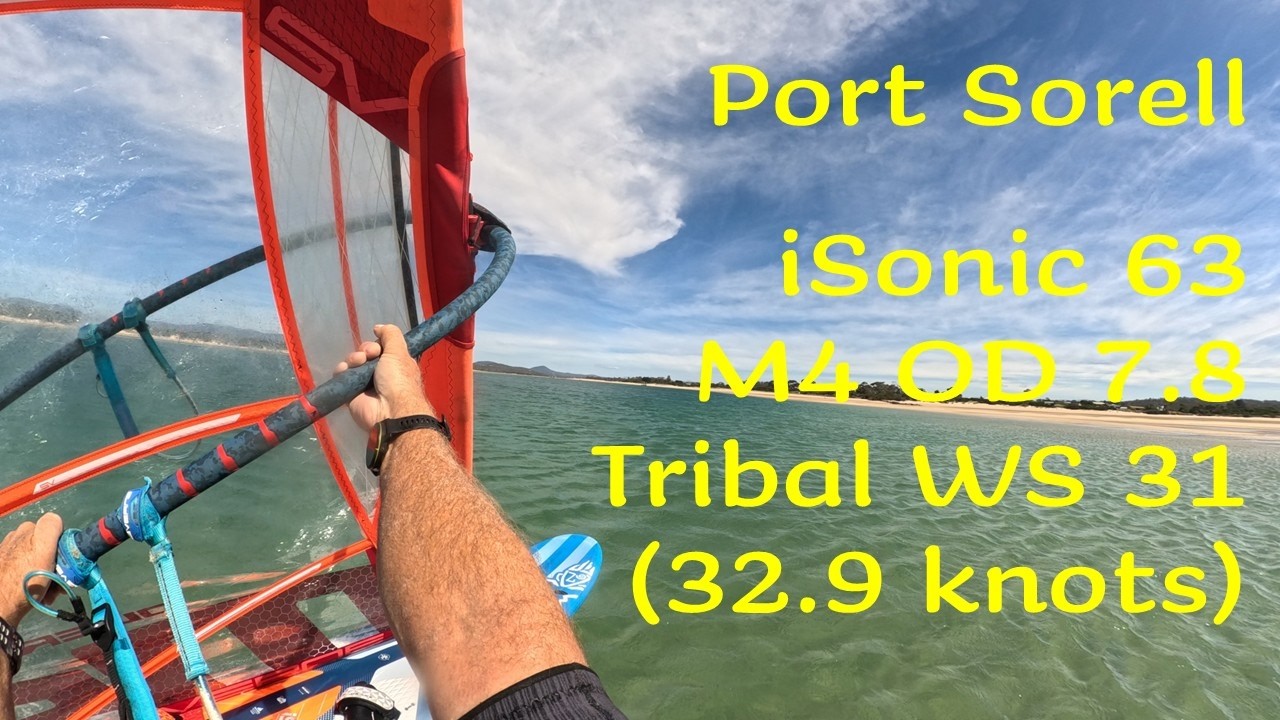 20251216 Port Sorell - iSonic 63, M4 Overdrive 7.8 (32.9 knots)