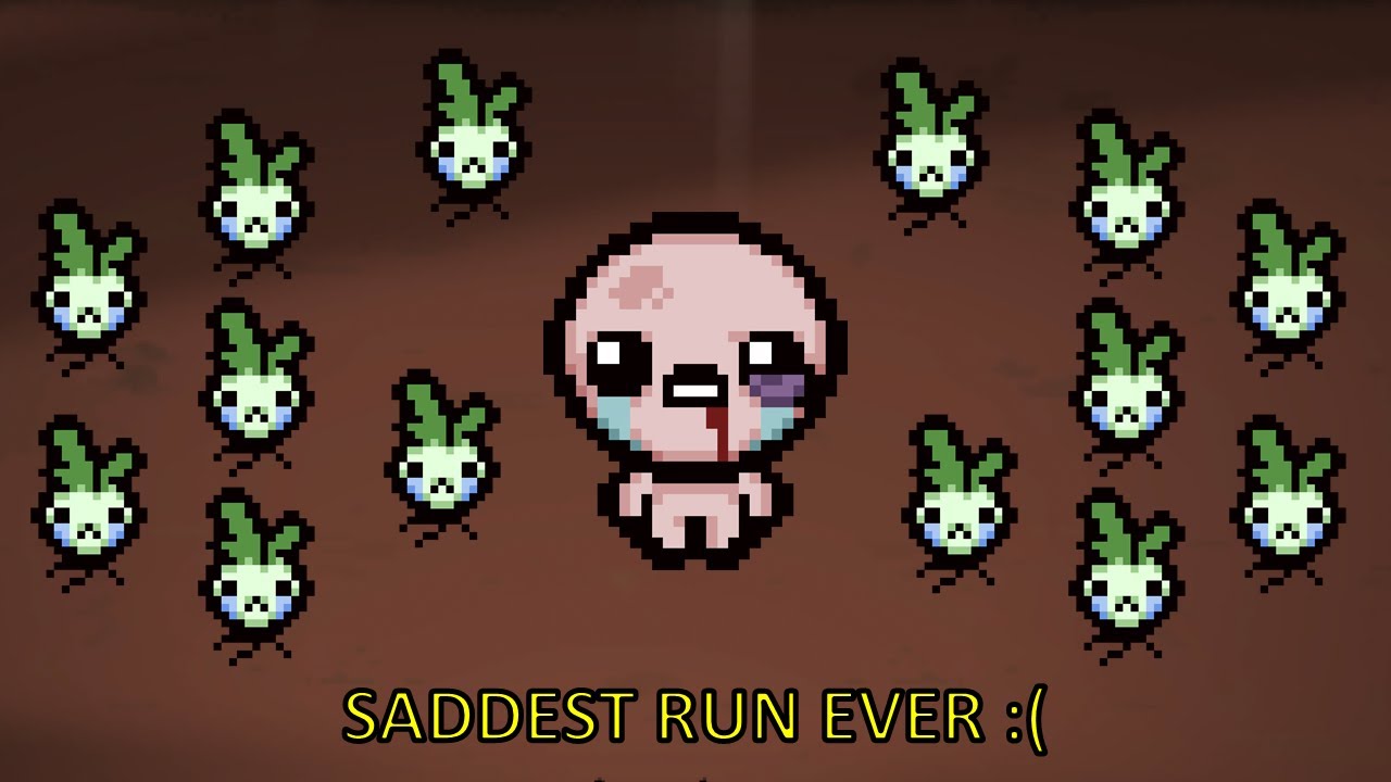 This Run Was SO SAD! - The Binding of Isaac Repentance road to Dead God