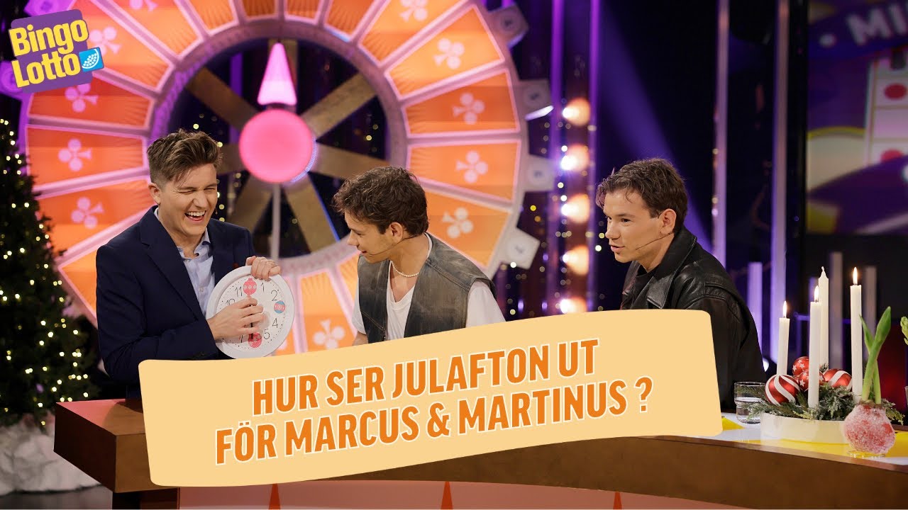 Varför är julen så speciell för Marcus & Martinus? - BingoLotto