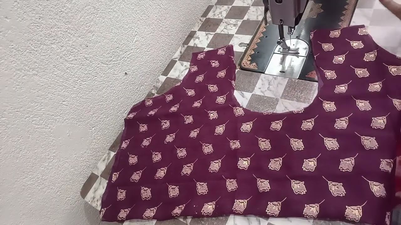 Back gale ko aise plate silai bilkul paro Jaise l...