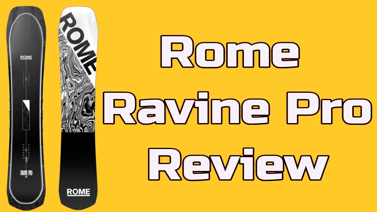 Обзор сноуборда Rome Ravine Pro 2025 года