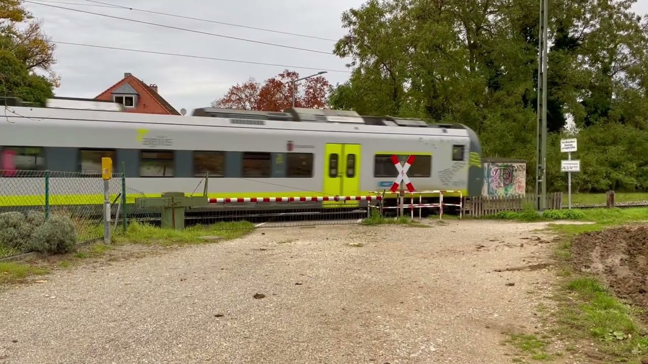 BÜS 72 Anrufschranke Regensburg-Prüfening Waldvereinsweg