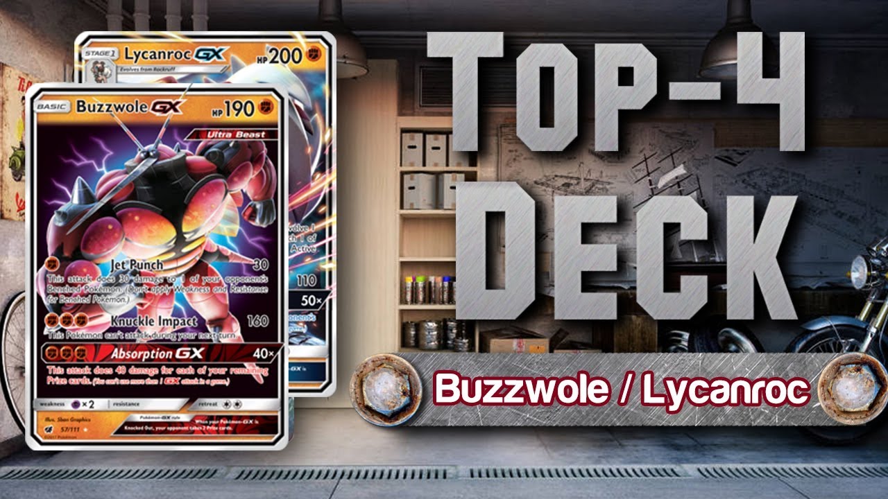 Buzzwole GX / Lycanroc GX - Top-4 Memphis Pokemon TCG Regional Deck Profile