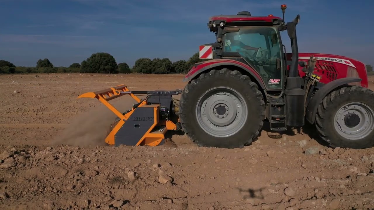 BROYEUR DE PIERRES KIRPY BPN 250 - STONE CRUSHER KIRPY BPN 250 - STONE CRUSHING AND LAND CLEARING