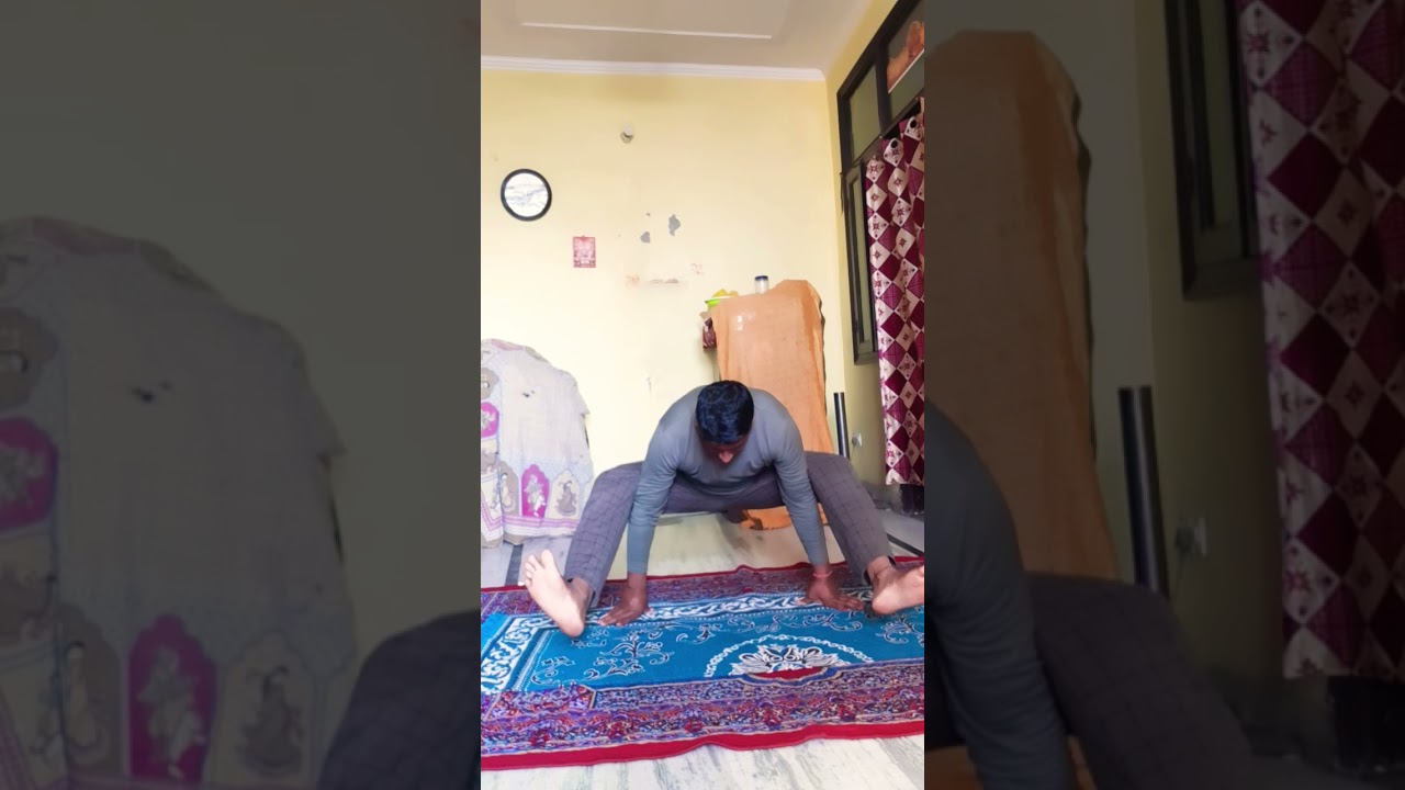 hand balance improvement practice। #dance #yogaposes #bhojpuri #yogaposes