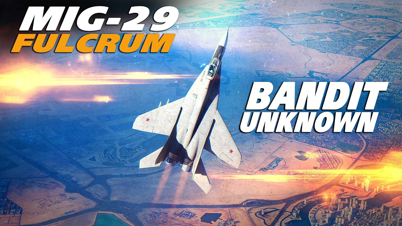 Воздушные бои МиГ-29 Fulcrum Bandit Unknown | Цифровой боевой симулятор | DCS |