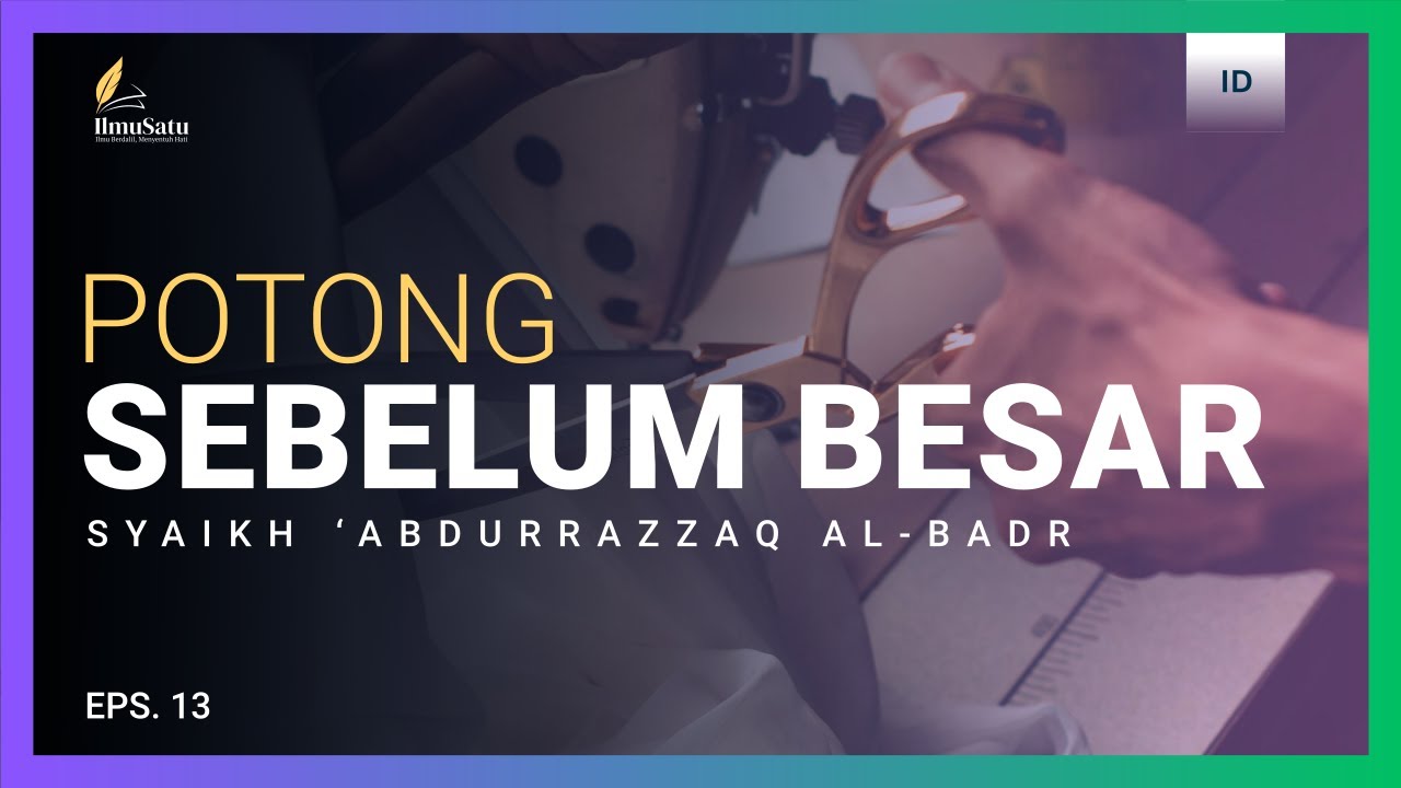 JANGAN BIARKAN BERKEMBANG! Cara Termudah Hentikan Maksiat: POTONG Saat Masih Jadi Pikiran!