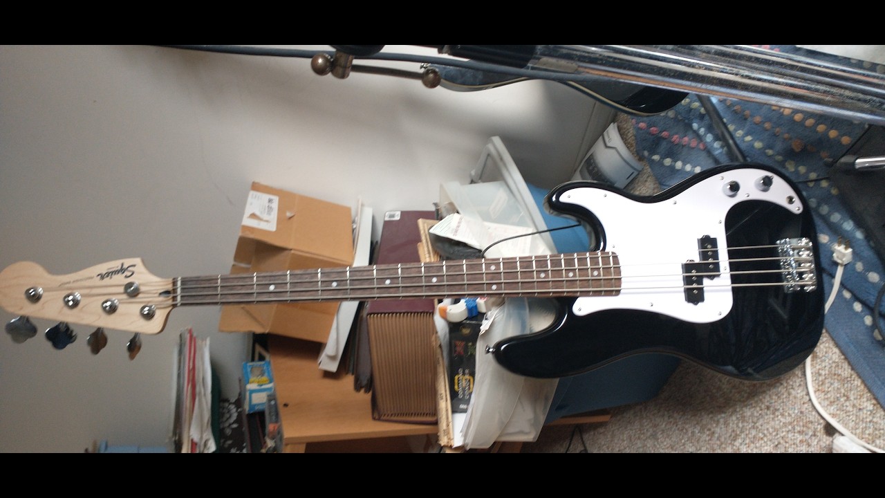 NEW SQUIRE P BASS! FIRST REACTION