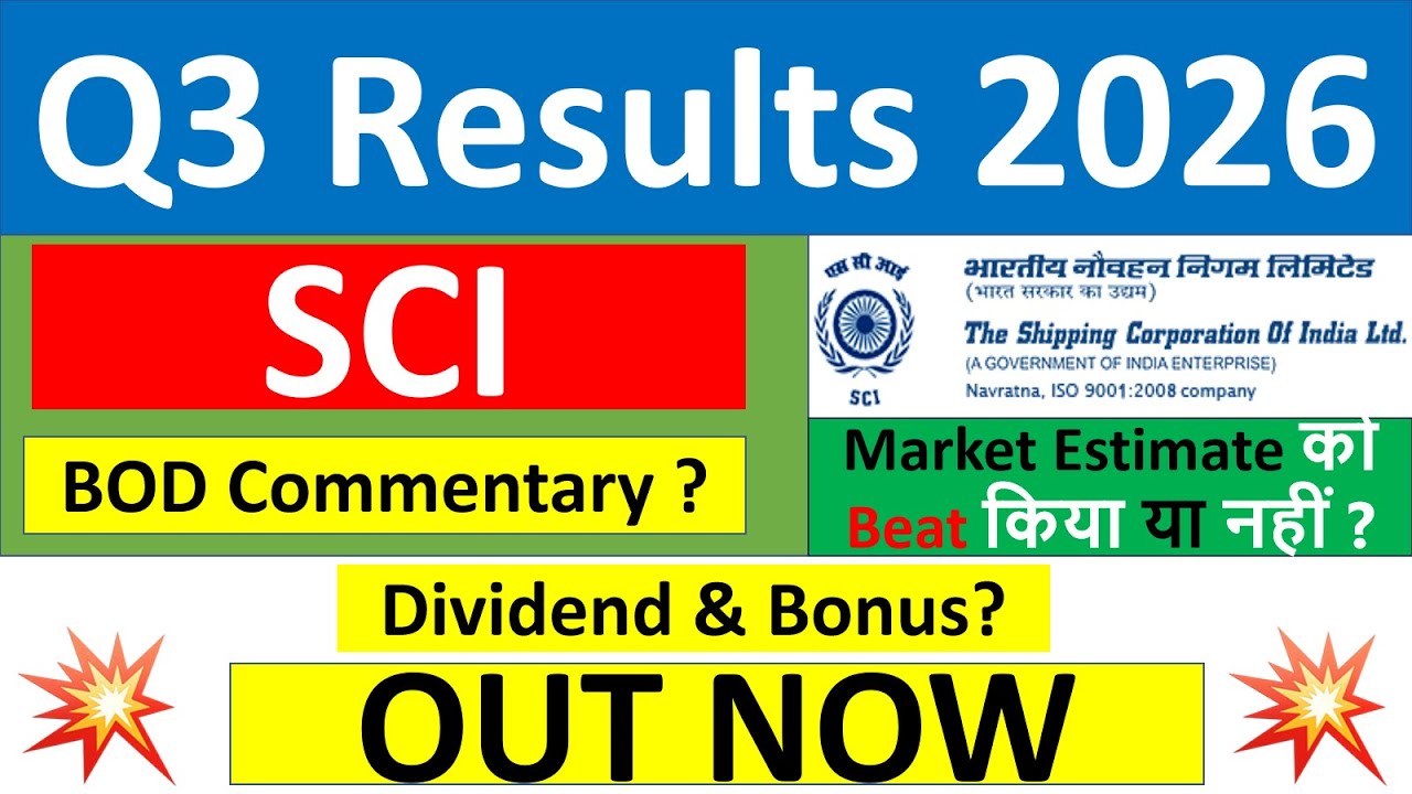 SCI q3 results 2026 | Shipping Corporation q3 results today | SCI Share News | SCI Share latest news