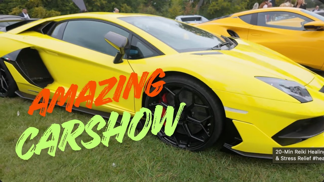 Blenheim Palace Supercar Show 4K