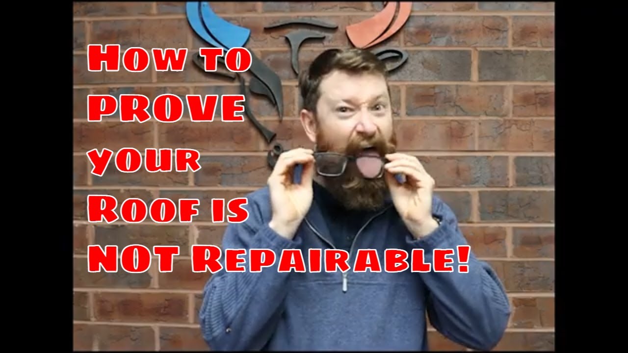 How to PROVE your roof is NOT Repairable - Insurance Claim Denied! Public Adjuster 101