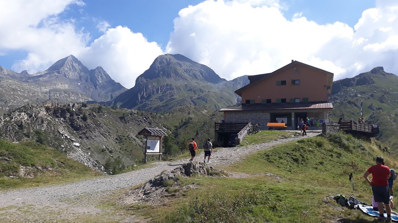 Rifugio Calvi, Rifugio Longo, Lago del Diavolo in MTB   21 8 2020