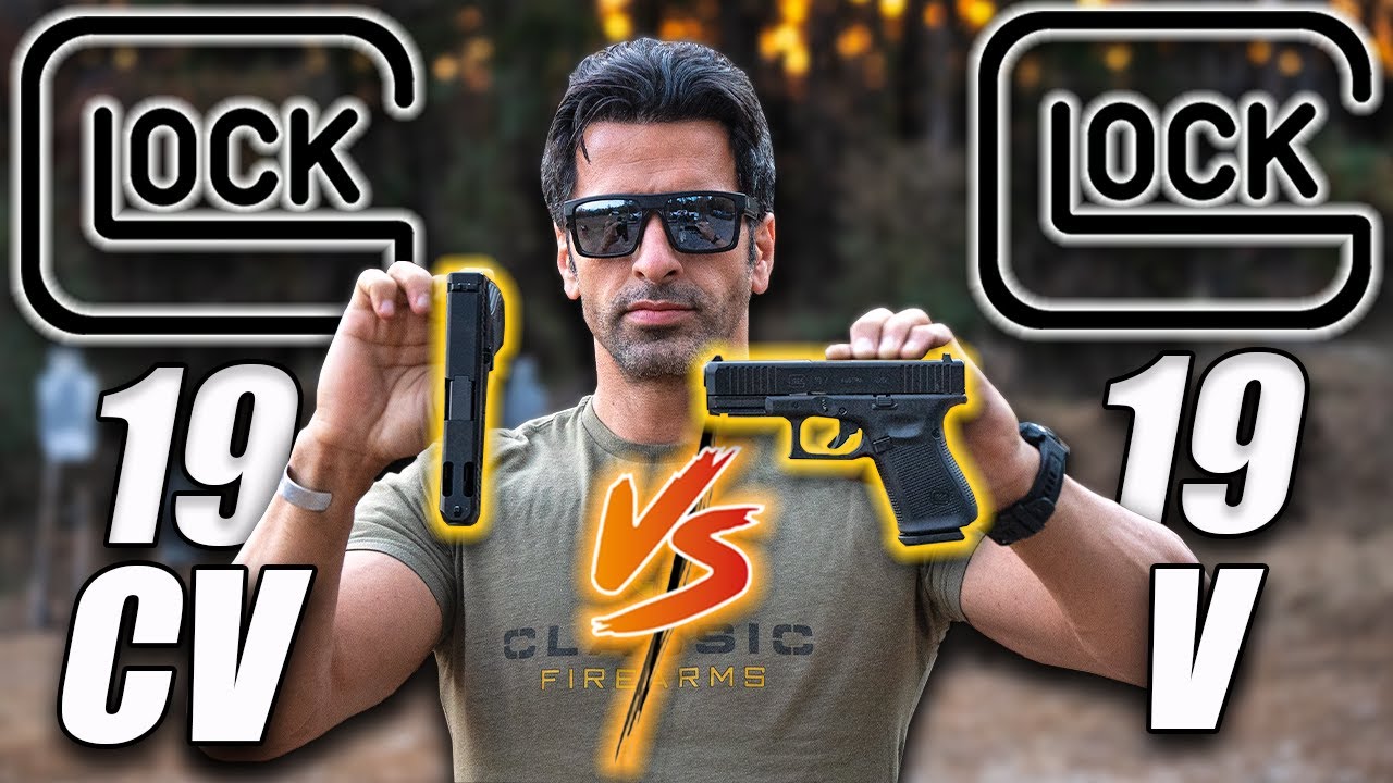 Glock 19CV против Glock 19V | Насколько эффективны порты Glock?