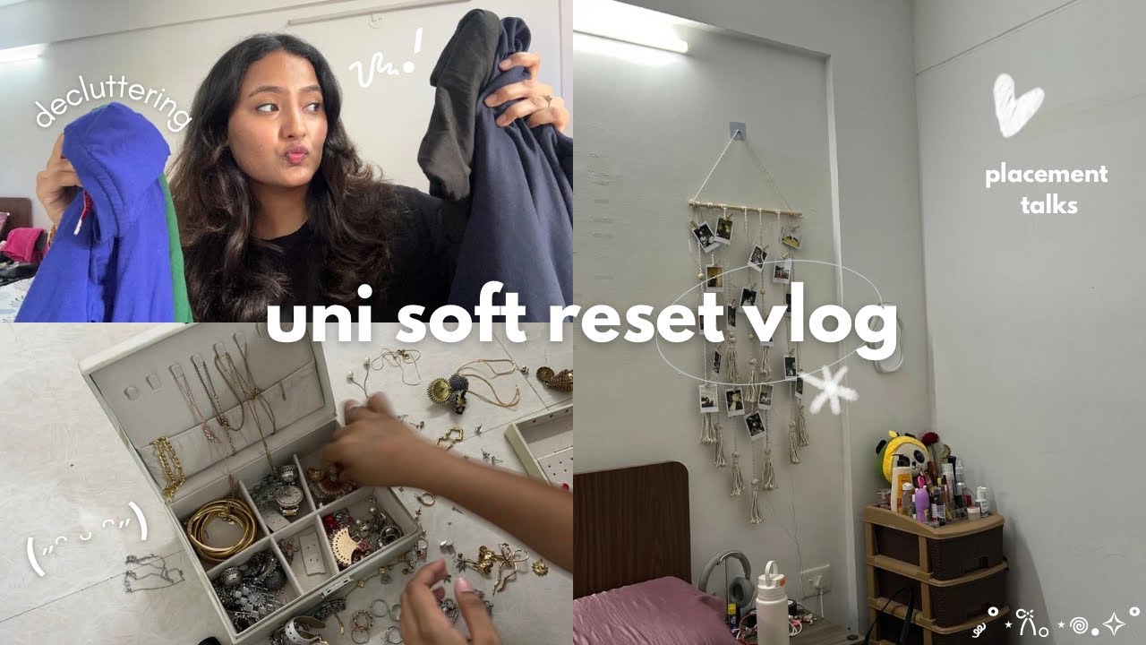 woxsen uni reset vlog 🌿 deep clean, classes, honest talk about placements