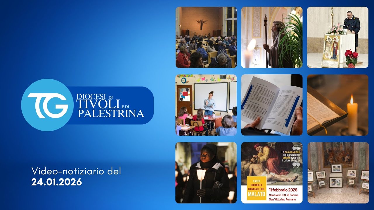 «Uniti in Cristo vera Pace» – Notiziario TG del 24.01.2026